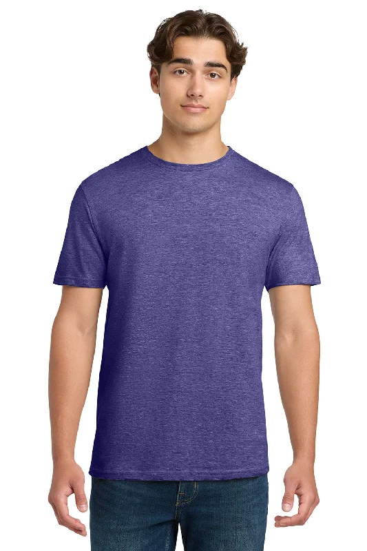 Men’s short-sleeve isthmus tops-Gildan Mens Softstyle Short Sleeve Crewneck T-Shirt - Heather Purple