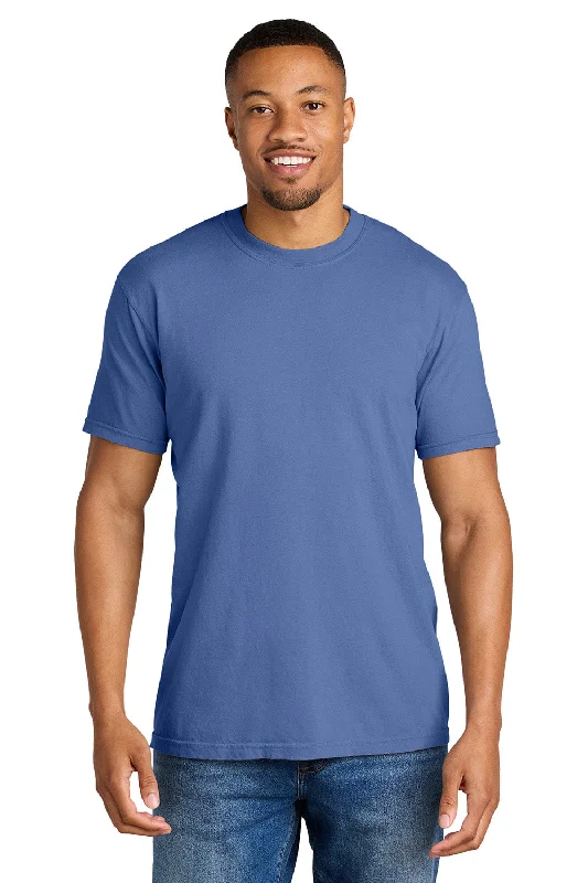 Men’s short-sleeve quarry tees-Comfort Colors Mens Short Sleeve Crewneck T-Shirt - Periwinkle Blue