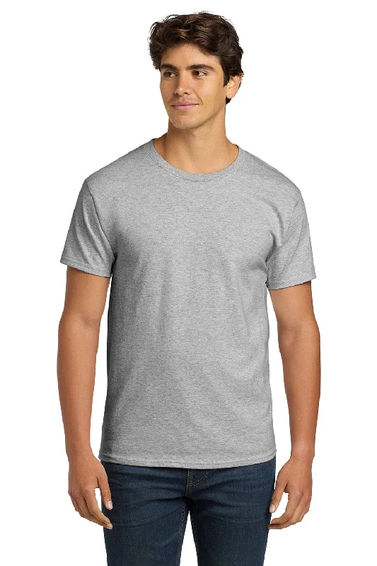 Men’s short-sleeve glade tops-Hanes Mens ComfortSoft Short Sleeve Crewneck T-Shirt - Ash Grey