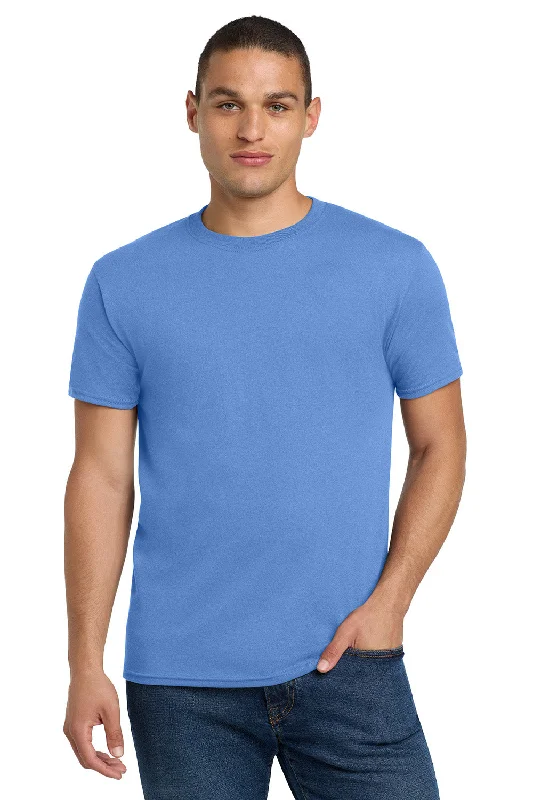 Men’s short-sleeve yore tops-Jerzees Mens Dri-Power Moisture Wicking Short Sleeve Crewneck T-Shirt - Columbia Blue