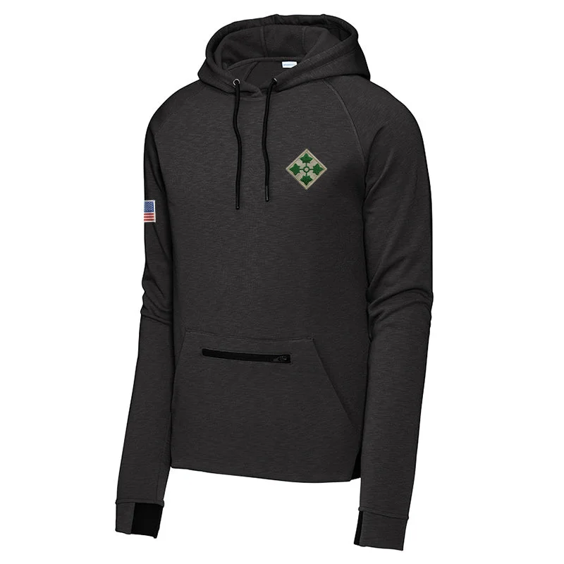 mens hoodie for casual everyday wear-4th Infantry Strive Pullover