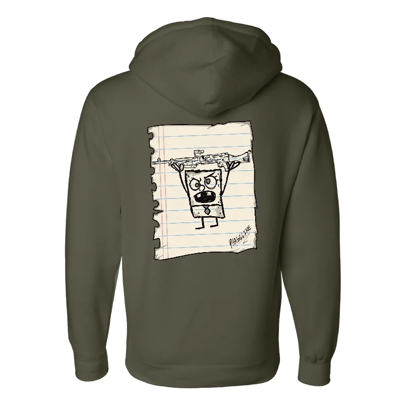 mens hoodie for gym to street style-Doodle Hoodie