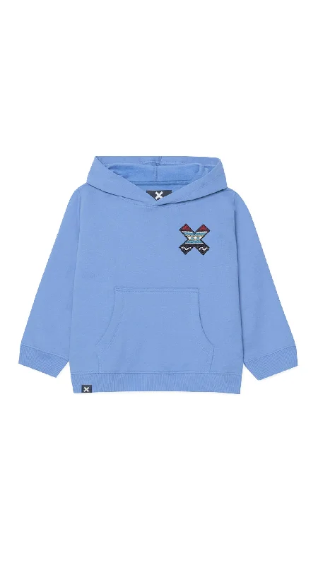 mens hoodie for a laid-back vibe-HOODIE KIDS CLASSIC JAY BLUE