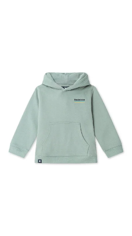 mens hoodie with sporty details-HOODIE KIDS LAND MENTA