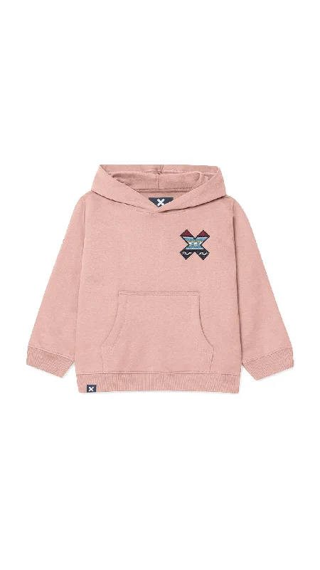 mens hoodie for stylish street trends-HOODIE KIDS CLASSIC PEACH