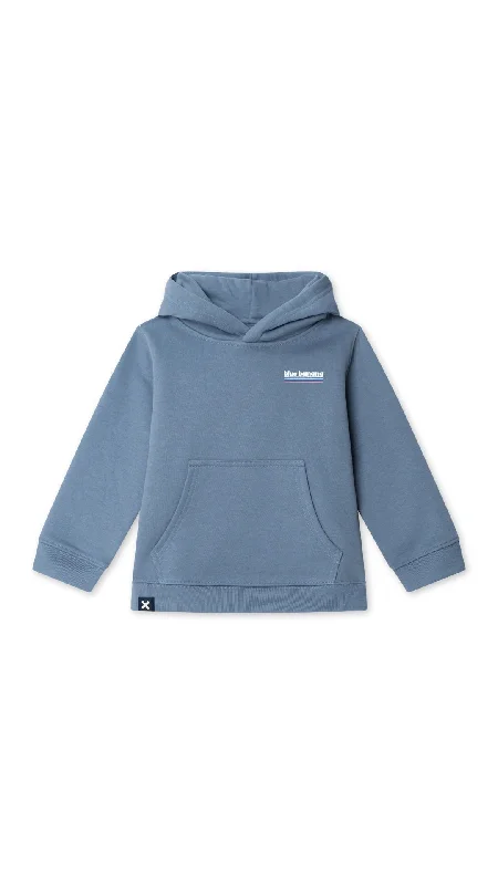 mens hoodie for trendy layered looks-HOODIE KIDS LAND SKY BLUE