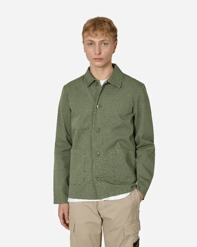 men's jackets with military-inspired design-Kerlouan Jacket Green