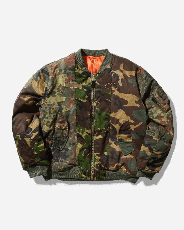 men's jackets for mountain climbing-Men's Fostex Garments Docking MA-1 Jacket Camo