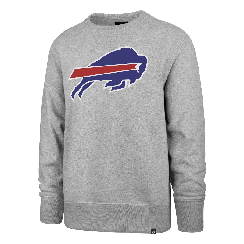 mens hoodie with minimalistic style-BUFFALO BILLS IMPRINT '47 HEADLINE CREW