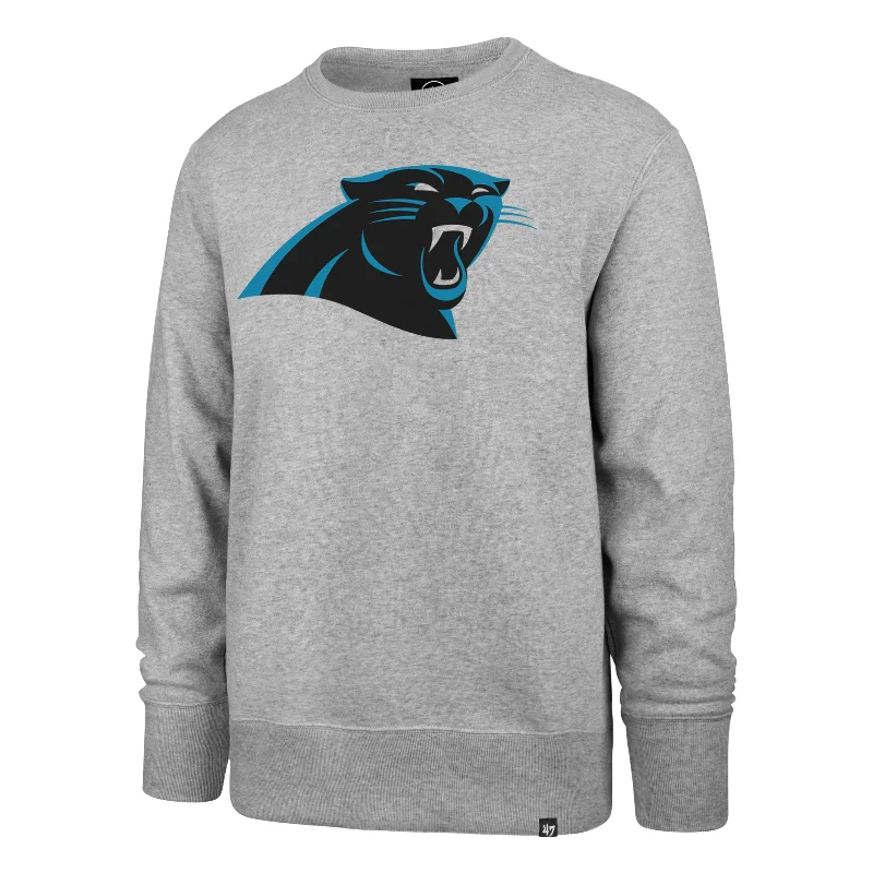 mens hoodie for easygoing fashion-CAROLINA PANTHERS IMPRINT '47 HEADLINE CREW