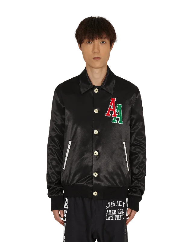 men's jackets with anti-wind technology-Varsity Jacket Multicolor