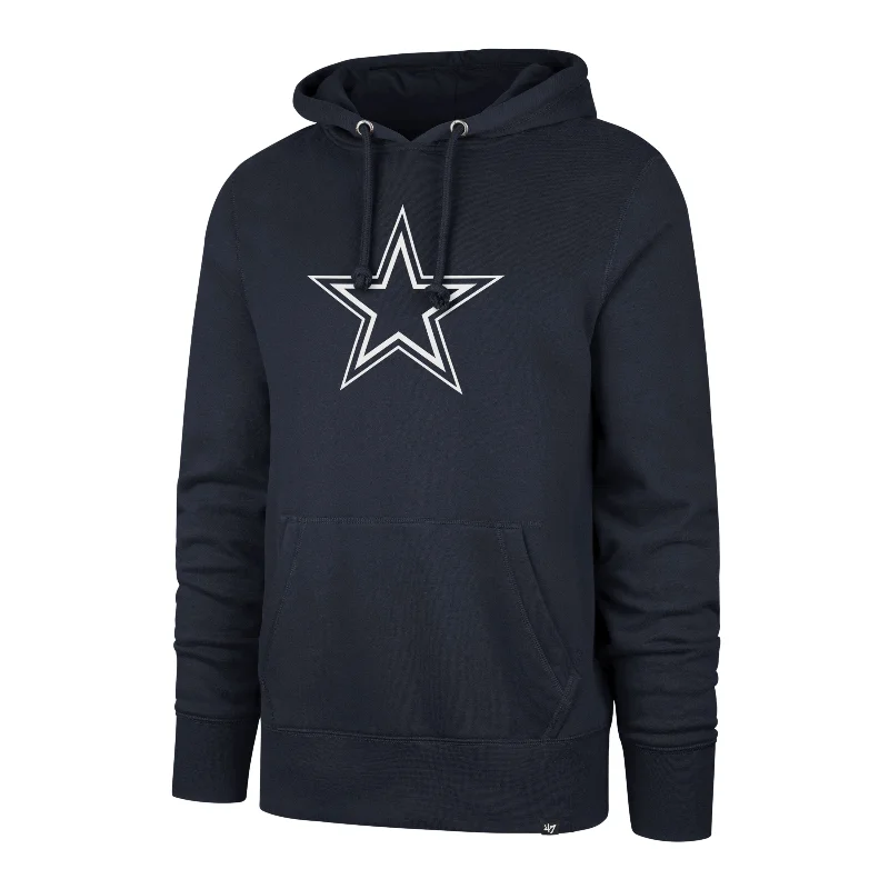 mens hoodie with contemporary silhouette-DALLAS COWBOYS IMPRINT '47 HEADLINE HOOD