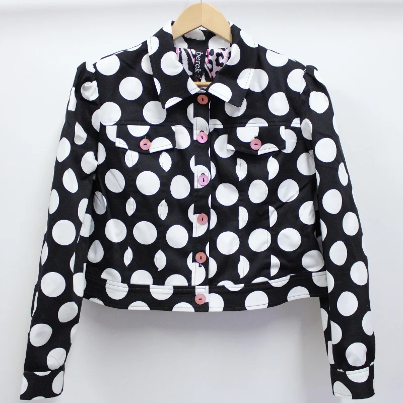 men's sleek and sporty jackets-Dot to Dot Jean Jacket