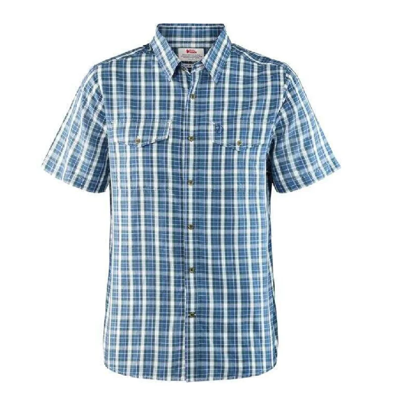 Men’s short-sleeve notch tops-Fjallraven Men's Abisko Cool Short Sleeve Shirt