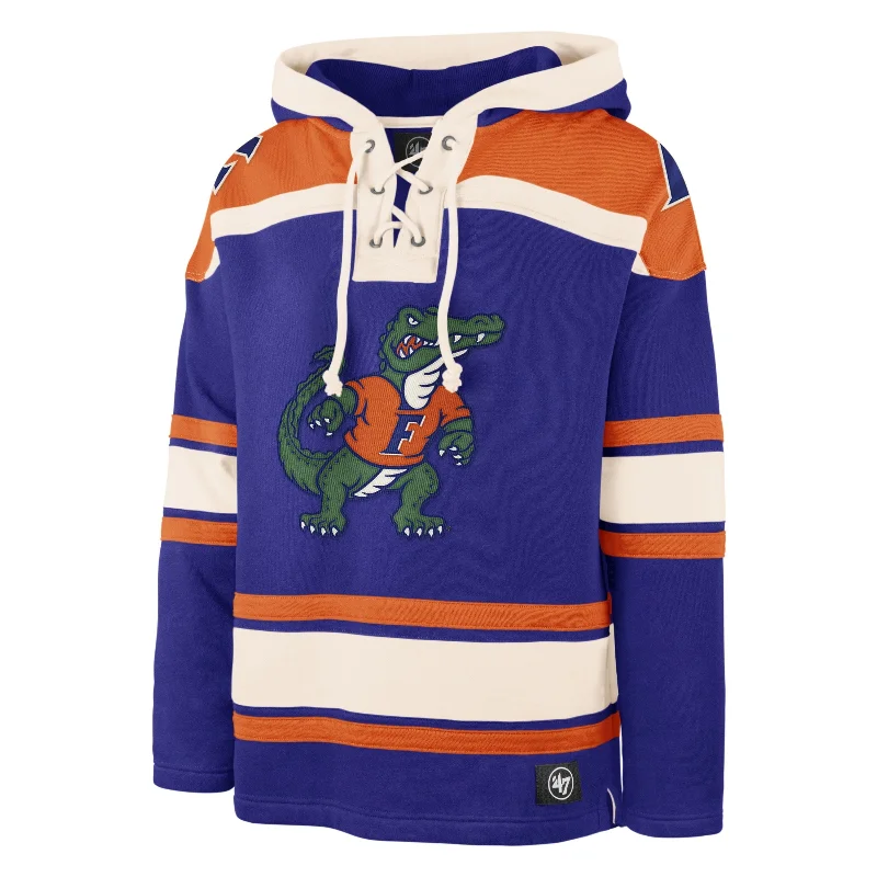 mens hoodie with comfortable, relaxed look-FLORIDA GATORS SUPERIOR '47 LACER HOOD