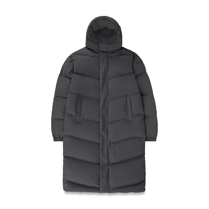 men's versatile winter coats-Granger Men's Long Puffer Jacket