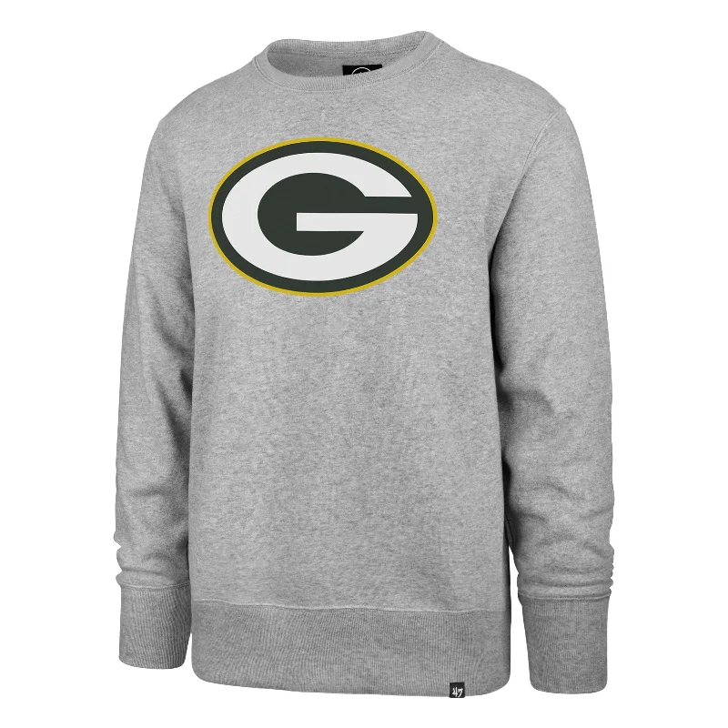 mens hoodie for simple yet bold style-GREEN BAY PACKERS IMPRINT '47 HEADLINE CREW