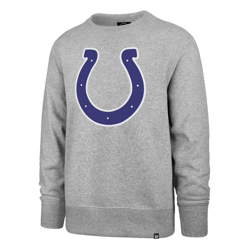 mens hoodie with a modern slim cut-INDIANAPOLIS COLTS IMPRINT '47 HEADLINE CREW