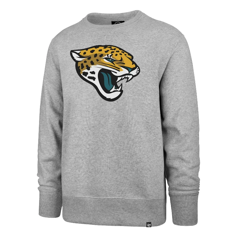 mens hoodie with versatile color options-JACKSONVILLE JAGUARS IMPRINT '47 HEADLINE CREW