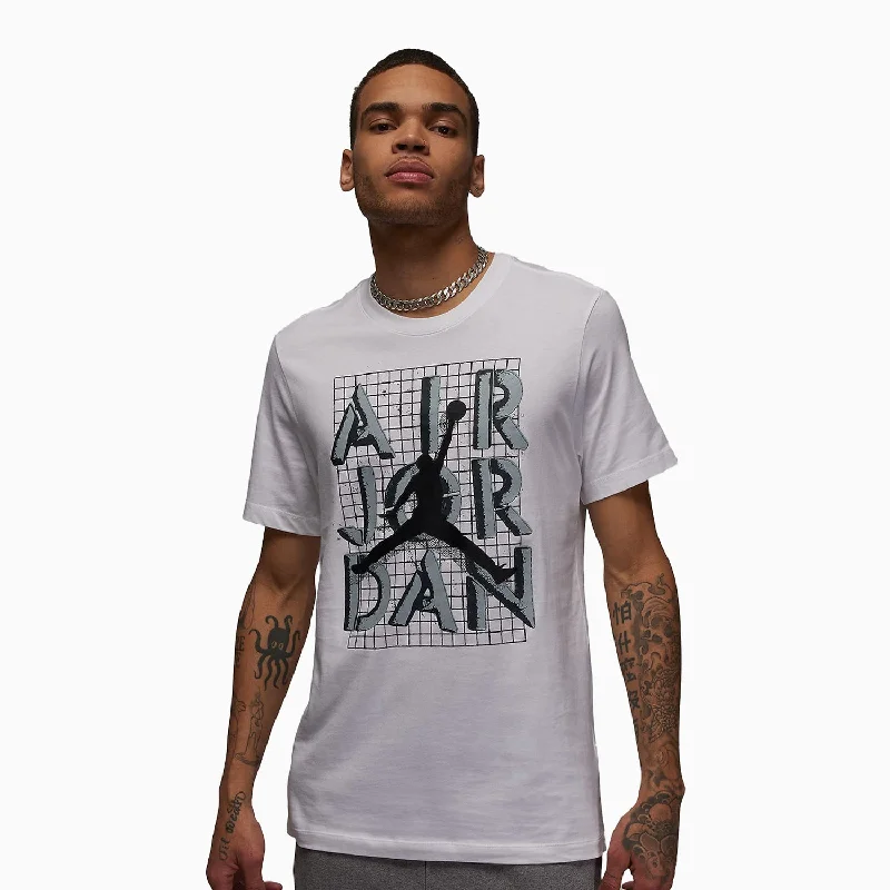 Men’s short-sleeve glen tees-Men's Air Jordan Short Sleeve T-Shirt