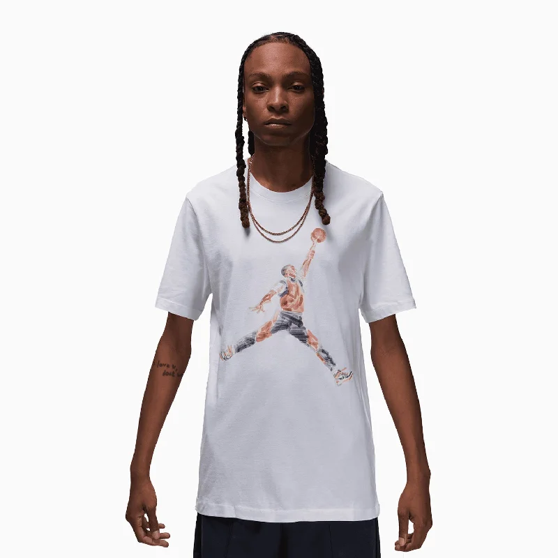 Men’s short-sleeve isle shirts-Men's Jumpman Logo Short Sleeve T-Shirt