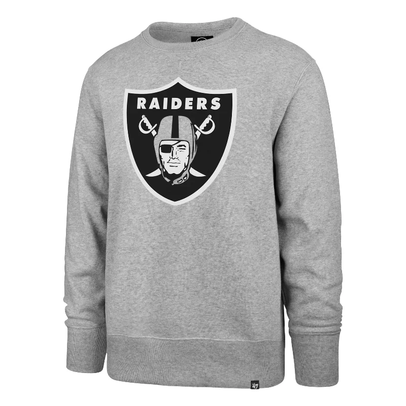 mens hoodie for the active streetwear guy-LAS VEGAS RAIDERS IMPRINT '47 HEADLINE CREW