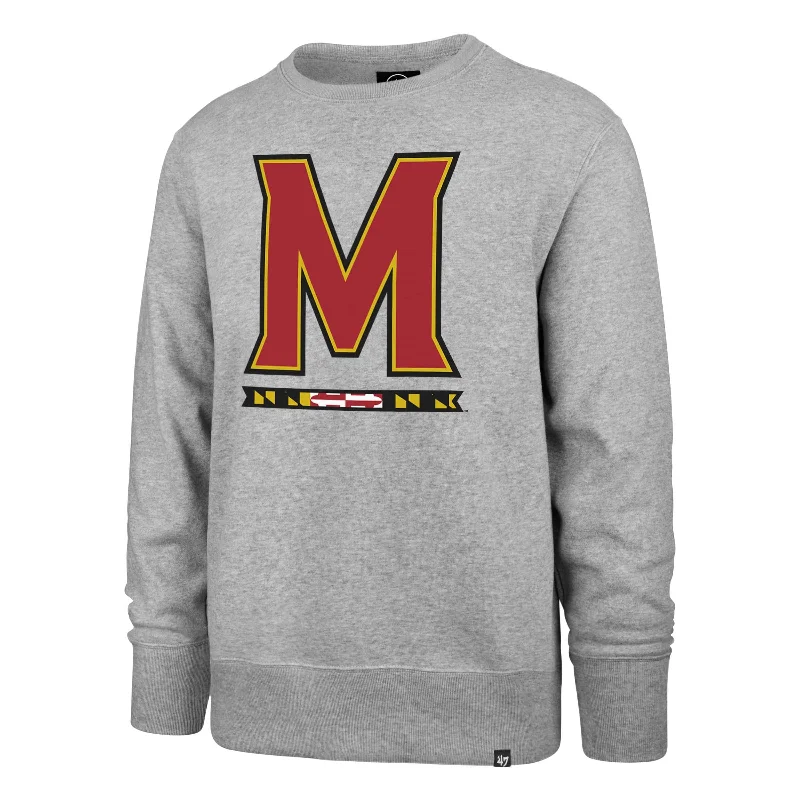 mens hoodie with unique print-MARYLAND TERRAPINS IMPRINT '47 HEADLINE CREW