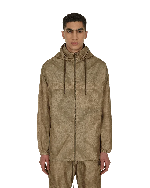 men's jackets with waterproof finish-2 Moncler 1952 Chahiz Hooded Jacket Green