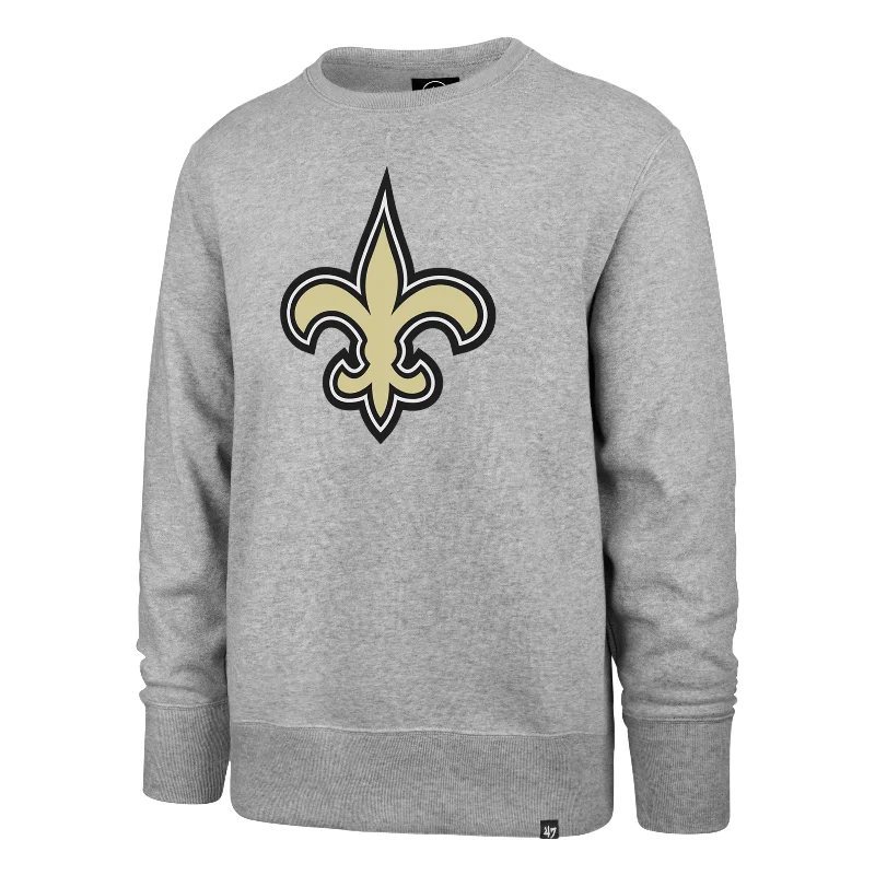 mens hoodie with sport-inspired details-NEW ORLEANS SAINTS IMPRINT '47 HEADLINE CREW