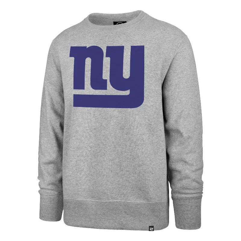 mens hoodie for fashionable fall days-NEW YORK GIANTS IMPRINT '47 HEADLINE CREW