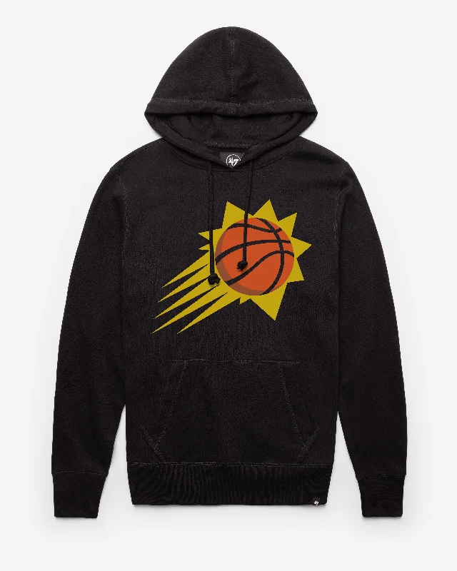 mens hoodie with unique print-PHOENIX SUNS IMPRINT '47 HEADLINE HOOD