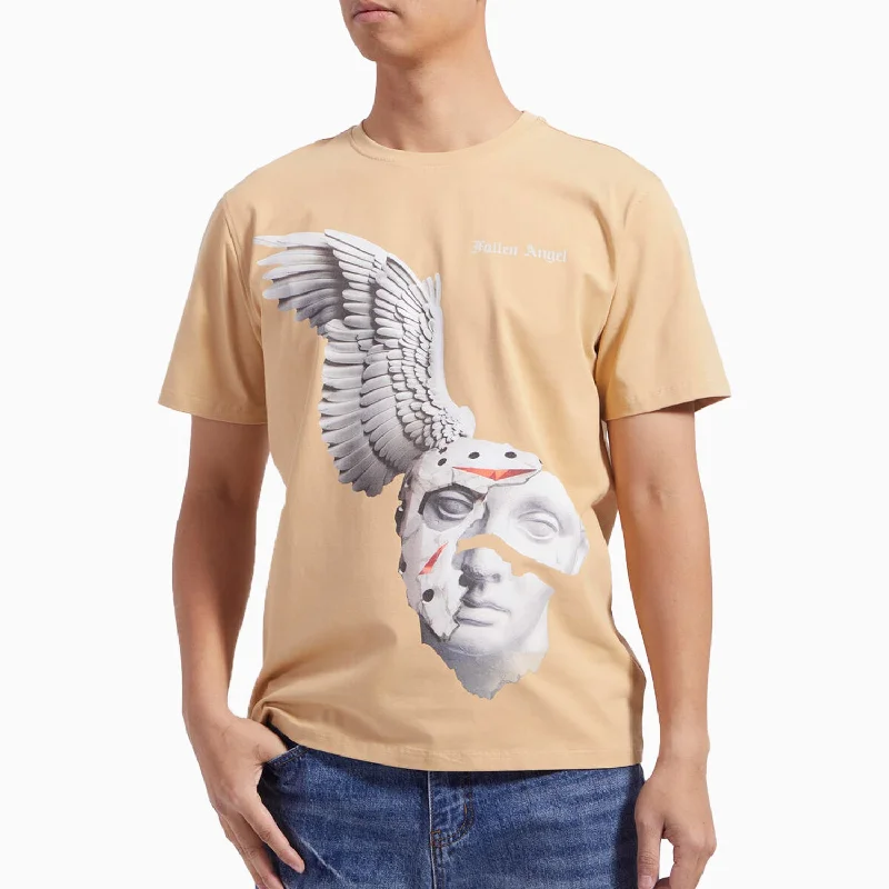 Men’s short-sleeve cedar shirts-Men's Fallen Angel Tear Short Sleeve T Shirt