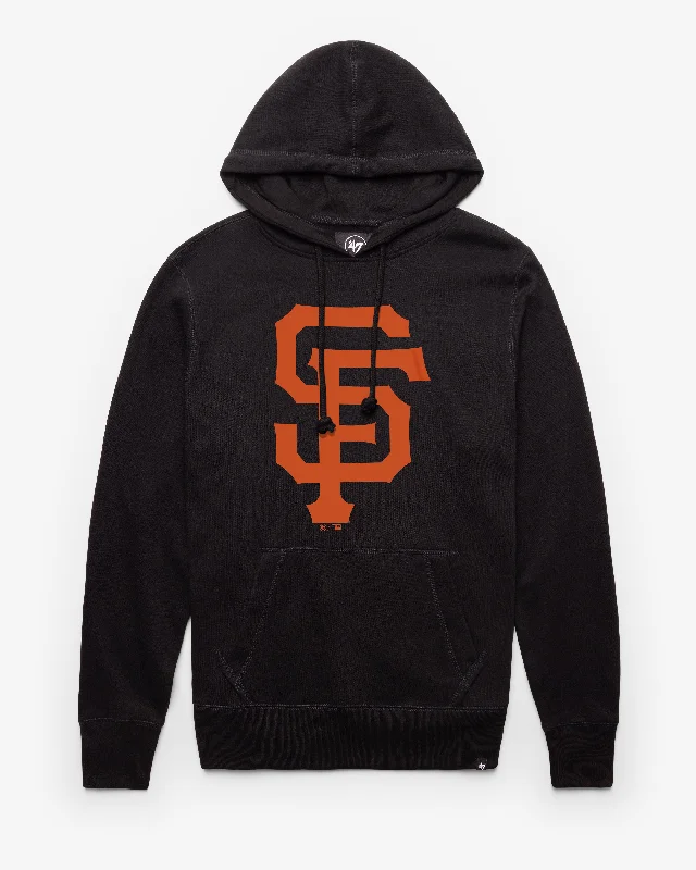 mens hoodie for trendy fall looks-SAN FRANCISCO GIANTS IMPRINT '47 HEADLINE HOOD