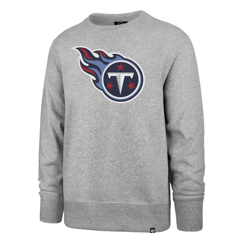 mens hoodie with embroidered details-TENNESSEE TITANS IMPRINT '47 HEADLINE CREW