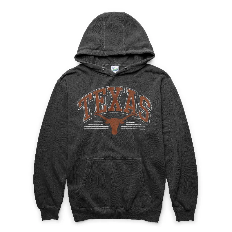 mens hoodie with casual sporty style-TEXAS LONGHORNS SUN FADE '47 PIERCE HOOD