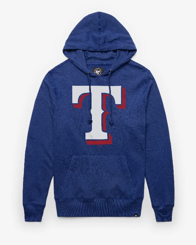 mens hoodie for gym to street style-TEXAS RANGERS IMPRINT '47 HEADLINE HOOD