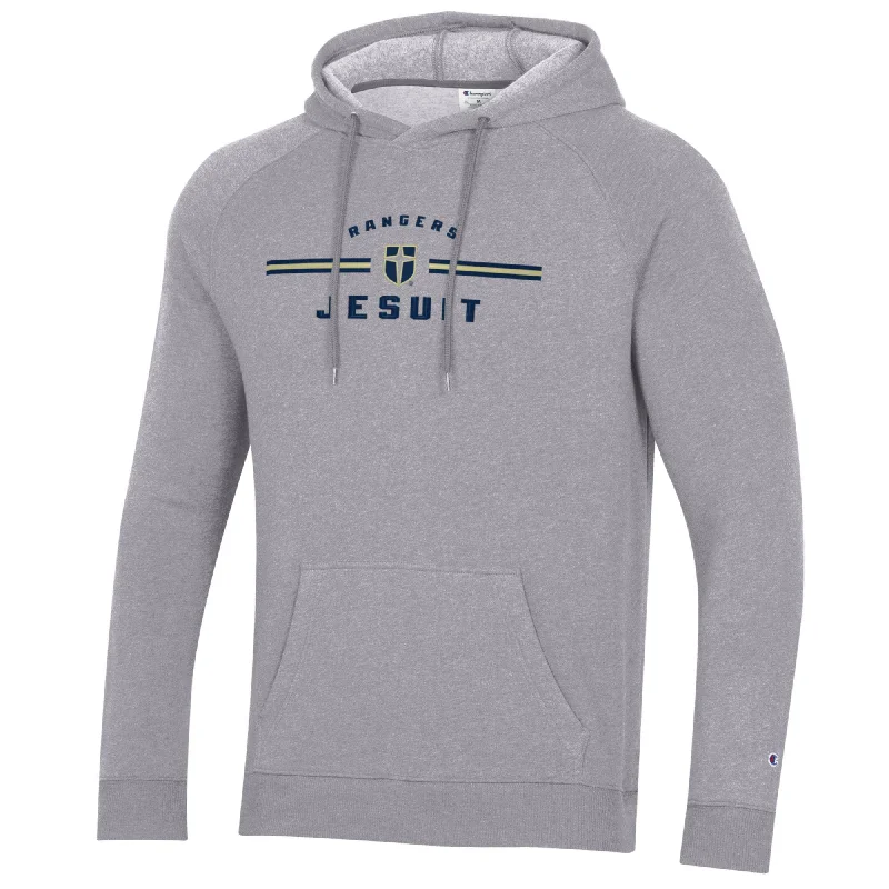 mens hoodie with subtle logo design-Triumph Fleece Hood