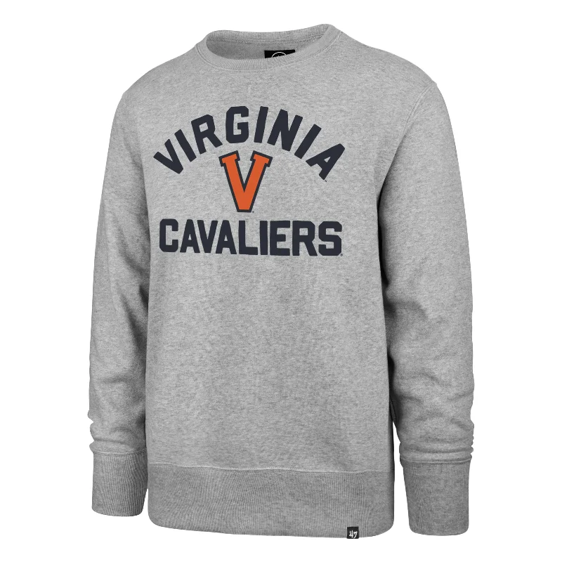 mens hoodie for stylish yet comfy wear-VIRGINIA CAVALIERS VINTAGE IMPRINT '47 HEADLINE CREW