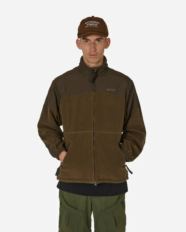 men's trendy waterproof jackets-Polartec® Zip-Up Jacket Olive Drab