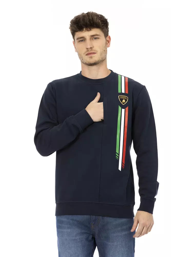 Men's smelter sweater-Automobili Lamborghini  Cotton Men's Sweater