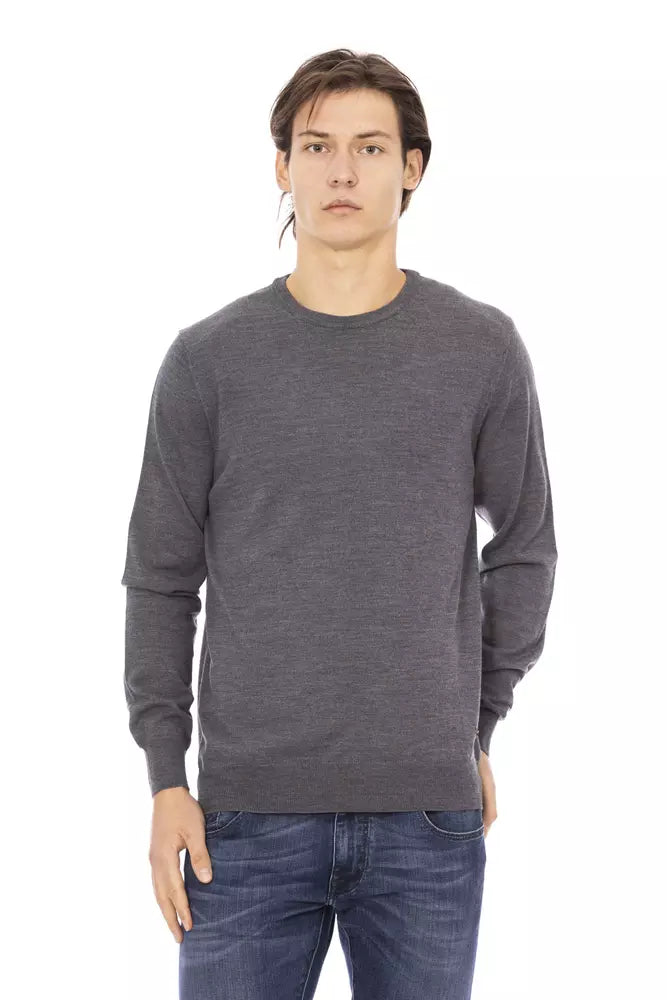 Men's hail sweater-Baldinini Trend  Fabric Men's Sweater