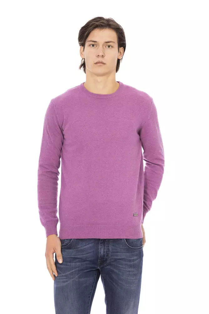 Men's malachite sweater-Baldinini Trend  Wool Men's Sweater