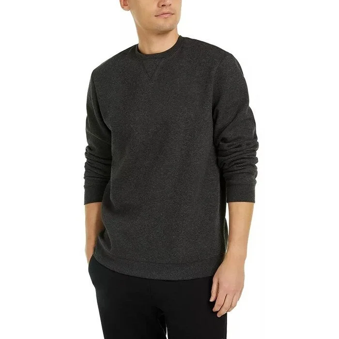 Men's espalier sweater-ID Ideology Men's Fleece Sweatshirt Grey Size XX-Large