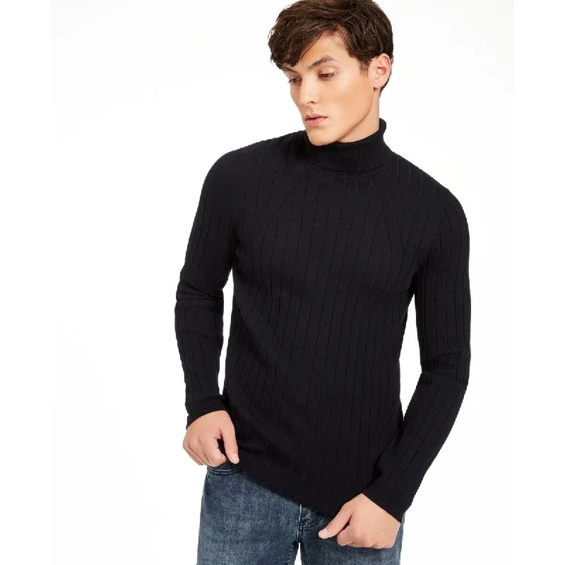 Men's arbor sweater-INC Men's Elite Turtleneck Sweater Black Size Extra Small - XS