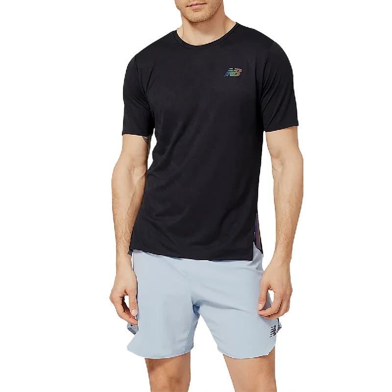 Men’s short-sleeve gash polos-Men's Q Speed Jacquard Short Sleeve