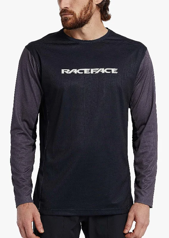 Men’s short-sleeve crag polos-Race Face Men's Indy Long Sleeve Jersey