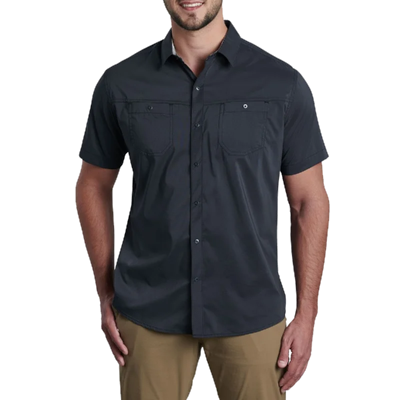 Men’s short-sleeve jett tees-Men's Stretch Stealth Short Sleeve