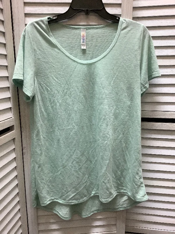 Men’s short-sleeve glade tops-Top Short Sleeve Basic By Lularoe  Size: M