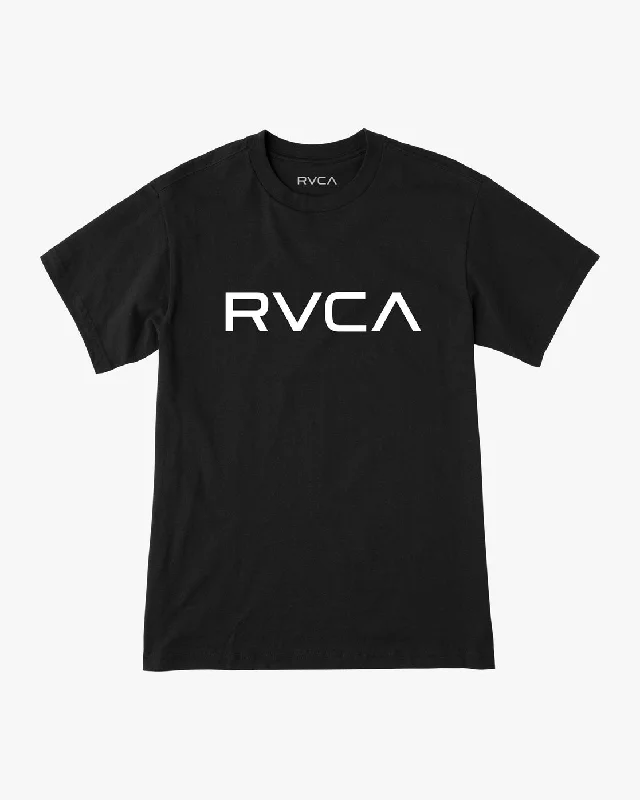 Men’s short-sleeve xylem shirts-Big RVCA Dayshift Tee - Black