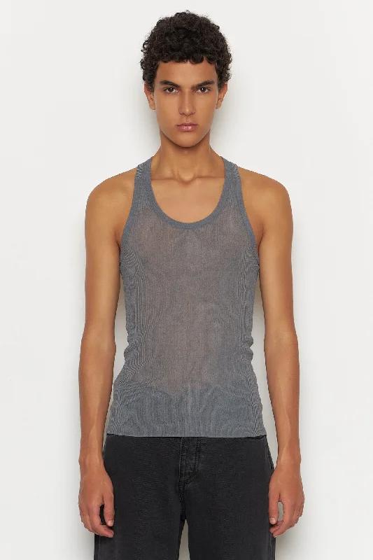 Men’s short-sleeve oust tops-Knox Tank Graphite